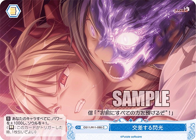 交差する閃光 【OS11/R11-098C】